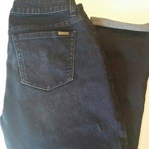 Cuffed Capri Jeans