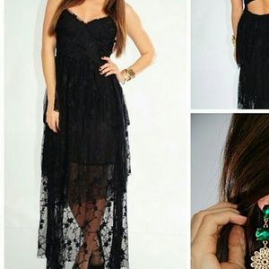 Ark n co black dress