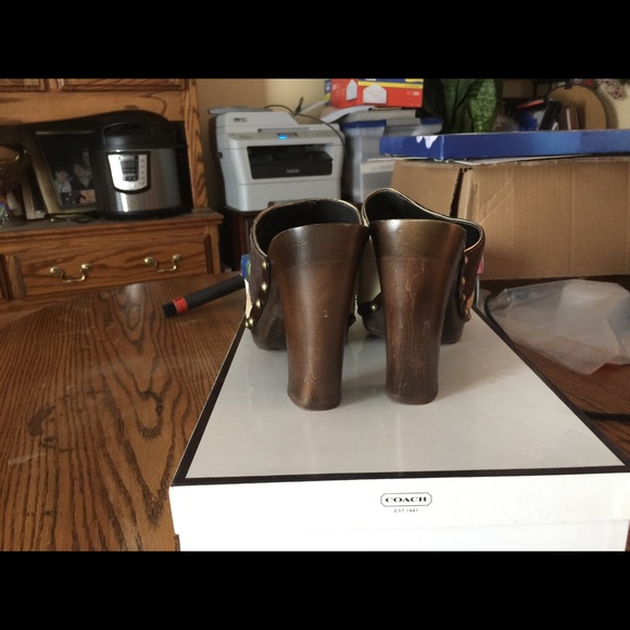 Coach patch work clogs - Picture 2 of 2