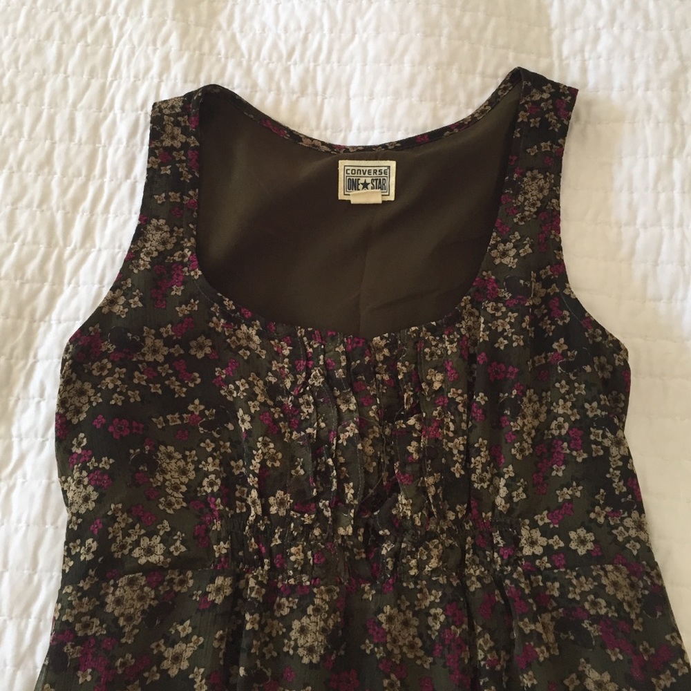 Converse one star (target) olive dress