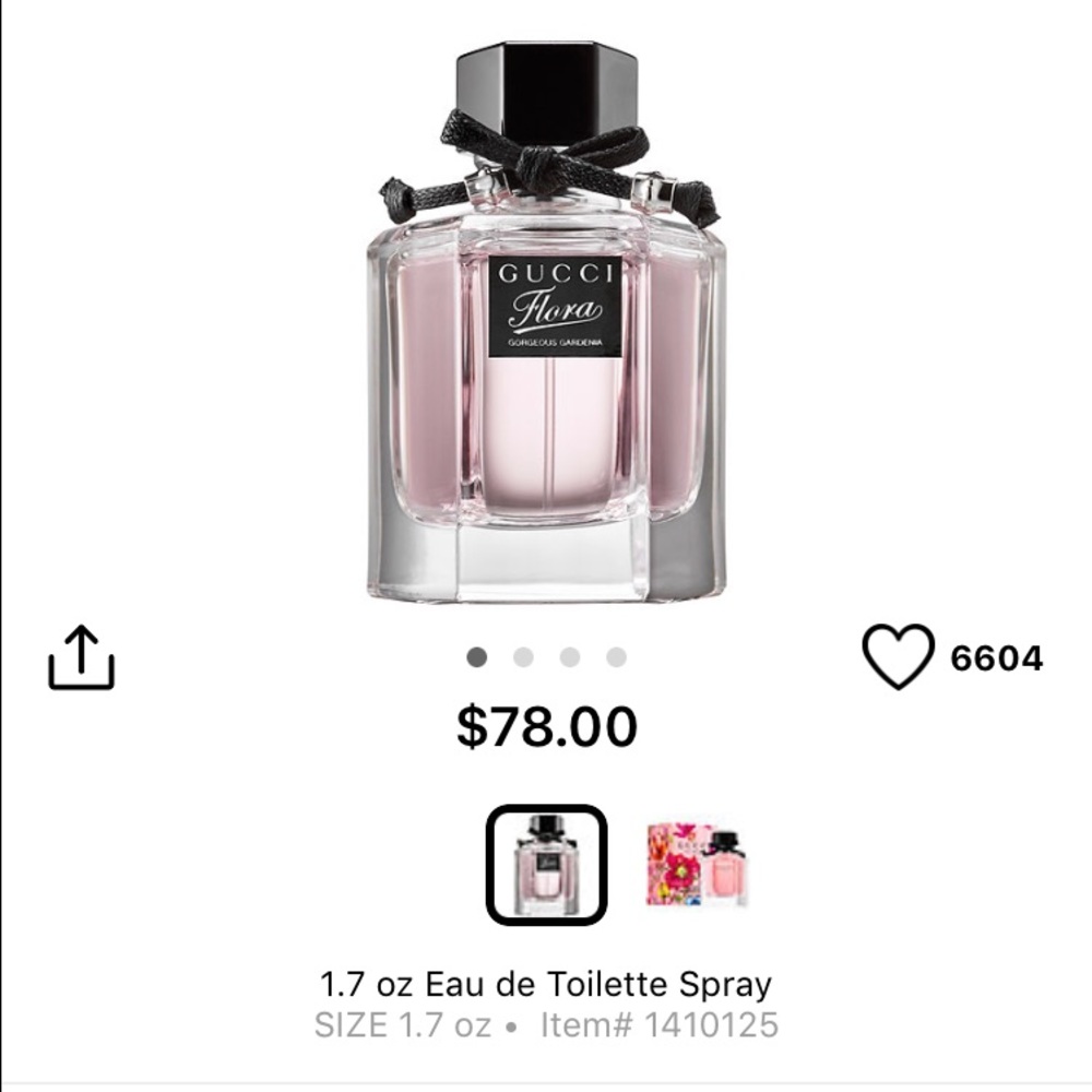 Gucci Flora perfume. 3.3 ounces
