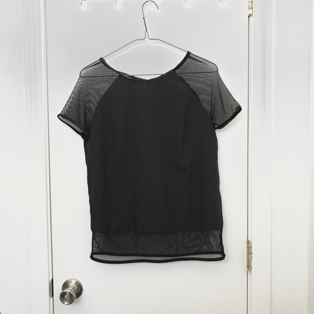 SOLD Harlowe Graham Mesh Top