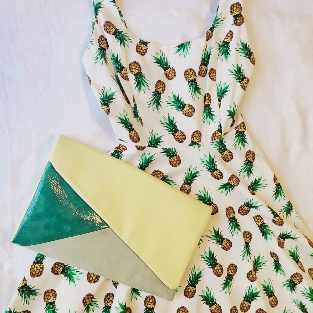 FINAL CHANCE! Zara color block leather handbag