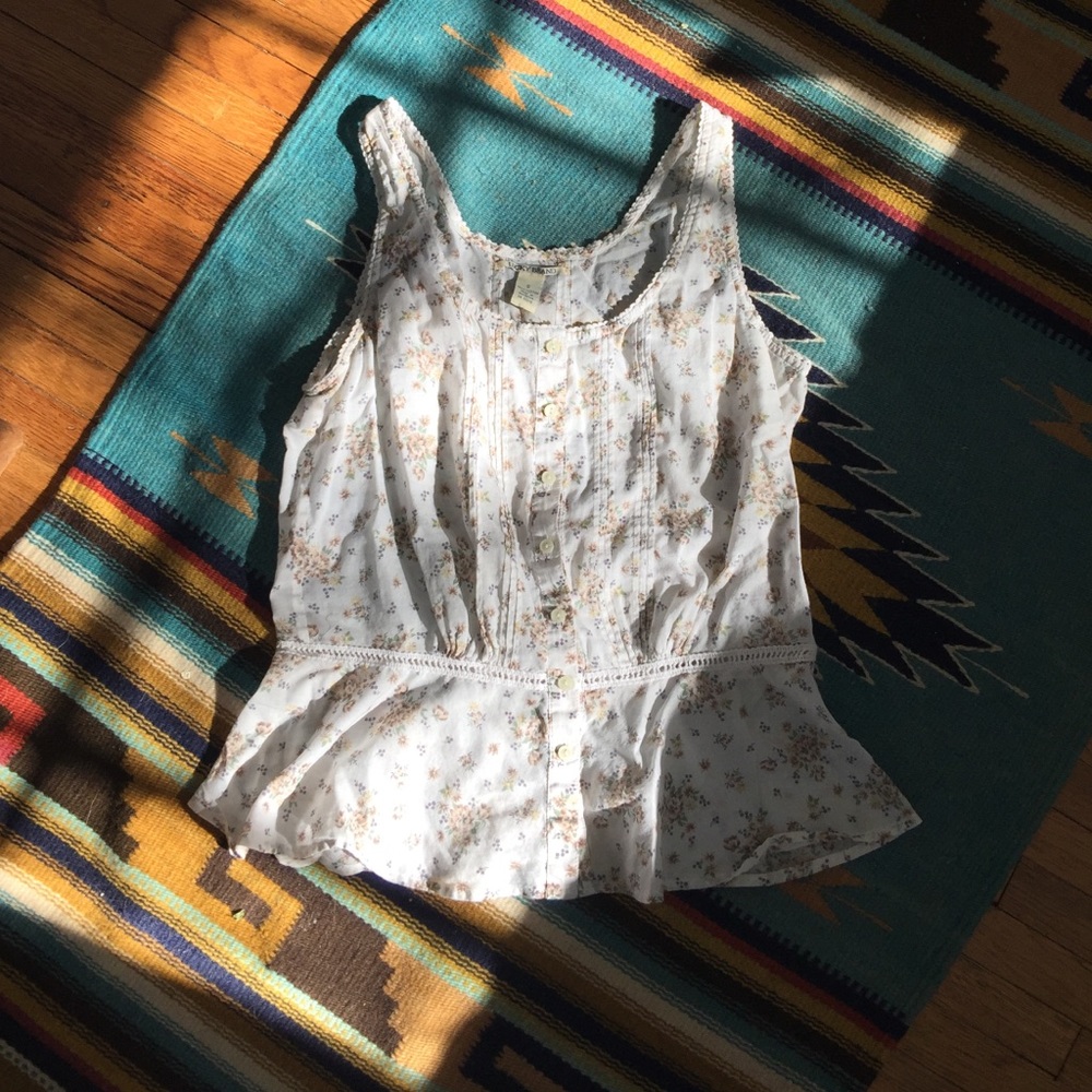Lucky Brand Floral Tank