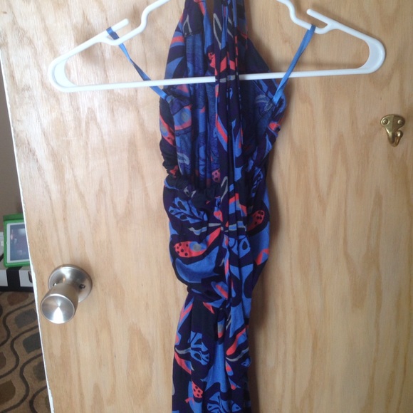 French Connection maxi halter dress size S - Picture 5 of 5