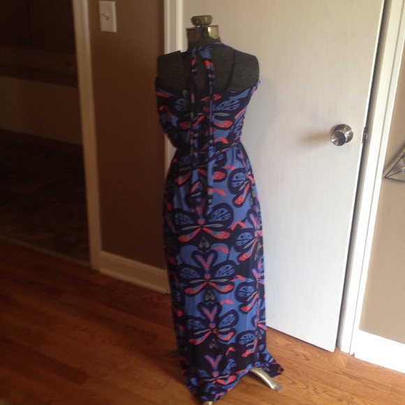 French Connection maxi halter dress size S - Picture 2 of 5