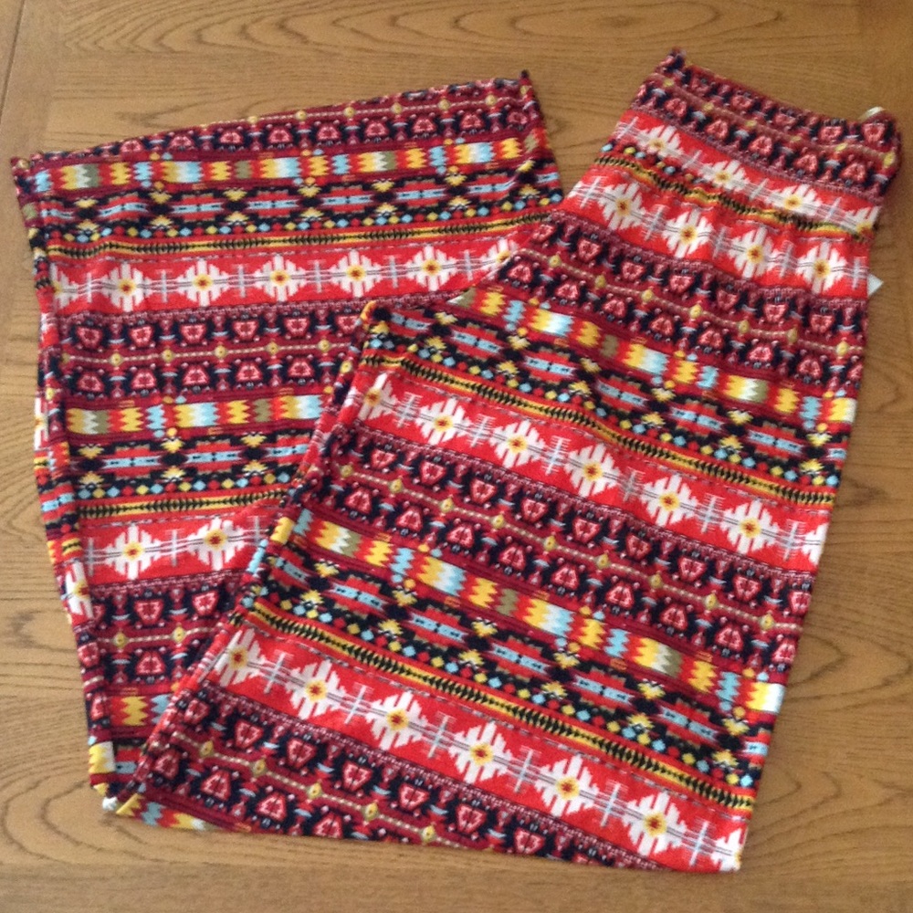 J&K Tribal Print Palazzo Pants!!