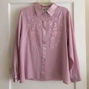 Pink blouse