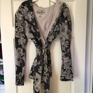 SALE! Lucky brand sweater/coat with hood