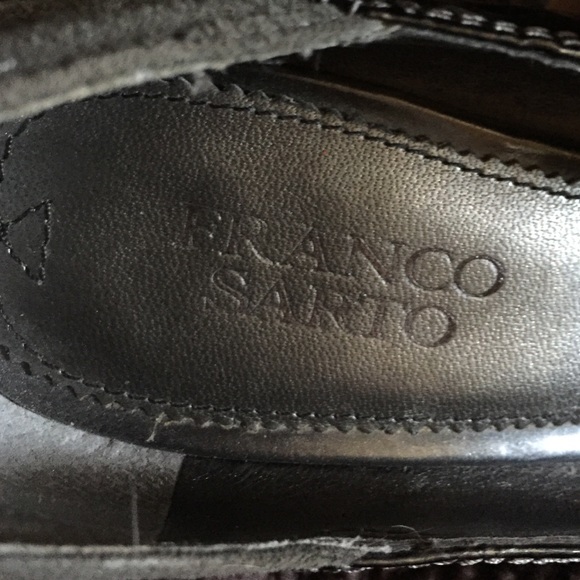 Franco Sarto Black and gray patent leather/suede - Picture 3 of 3