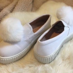 Chase + Chloe Shoes - Pom Pom Shoes Chase + Chloe Shoes - Pom Pom Shoes