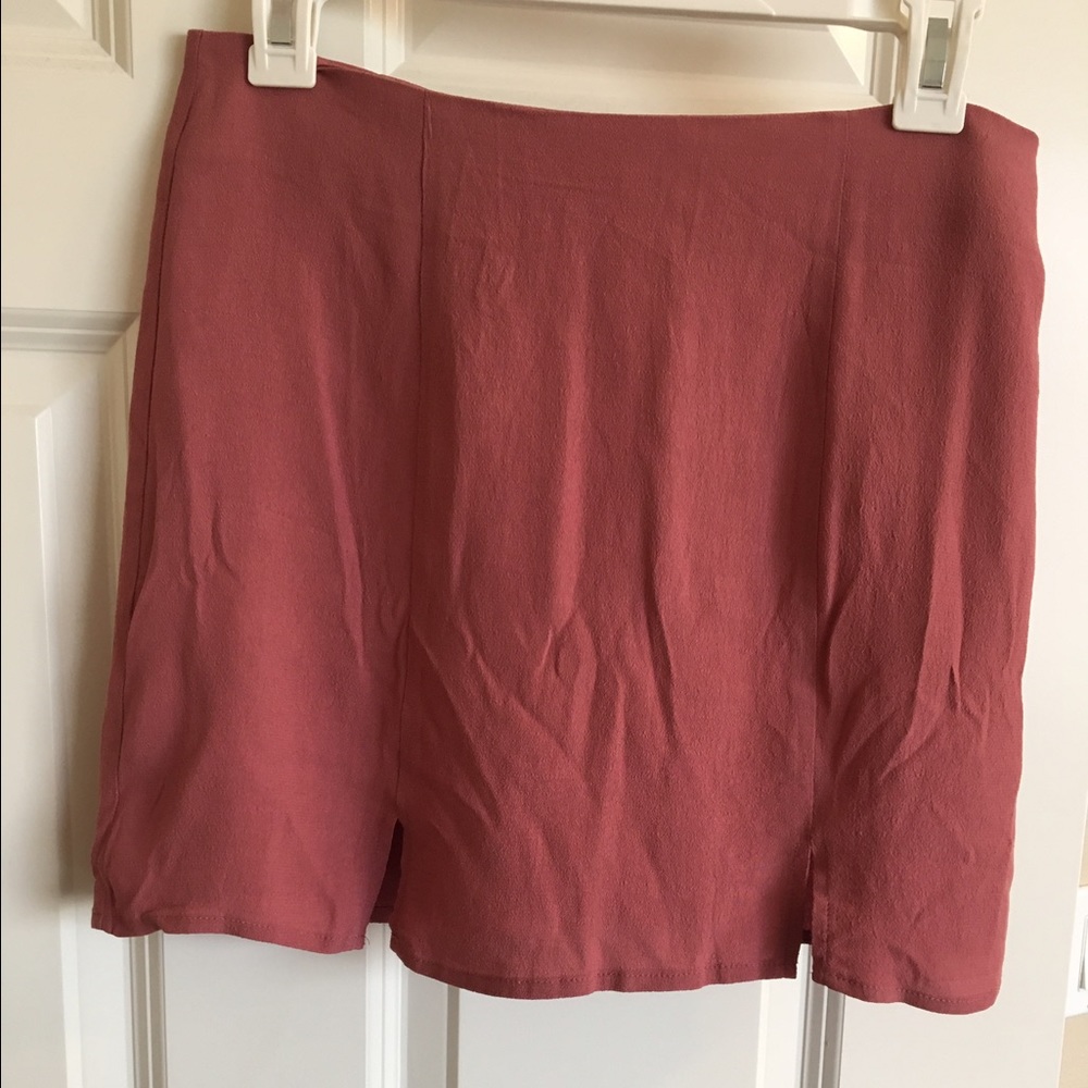 Muave mini skirt