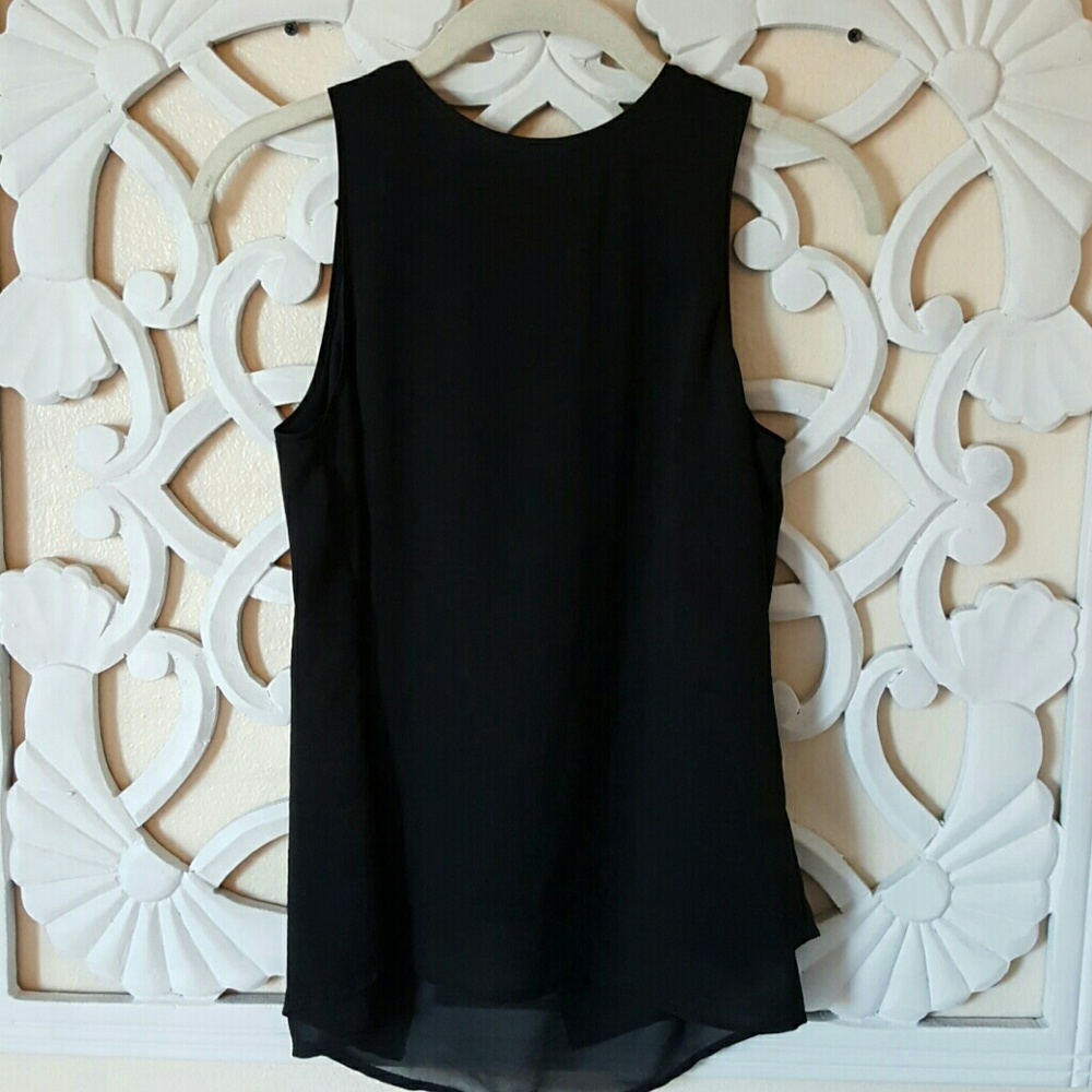 Sleeveless Sheer Top