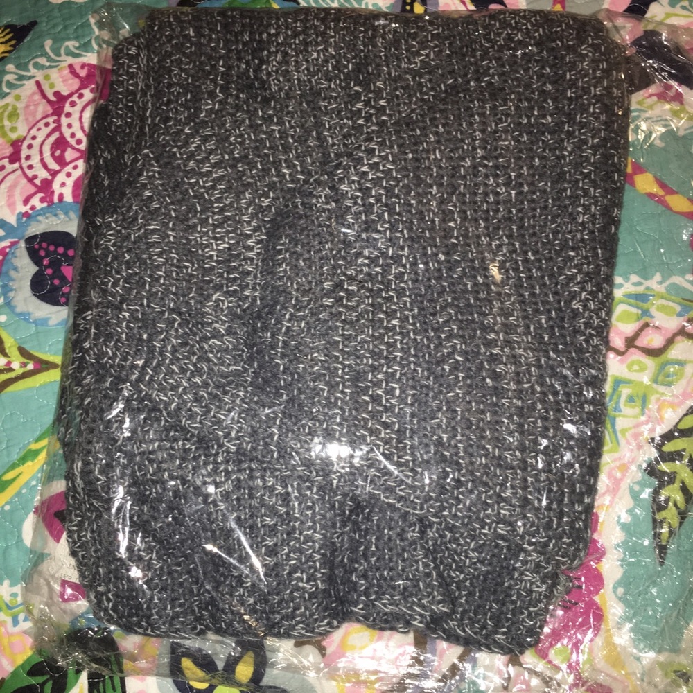 gray crochet mermaid blanket
