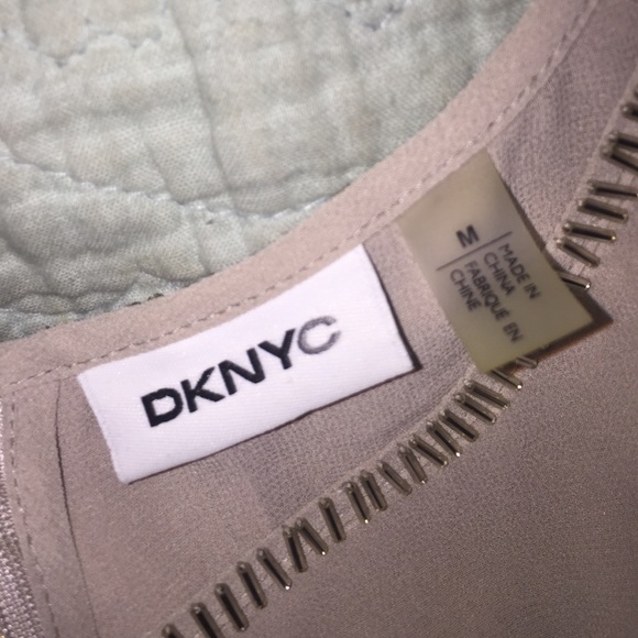 DKNY Tan Flowy Top - Picture 3 of 3