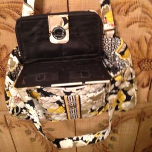 Vera Bradley purse and turn lock wallet nwot never