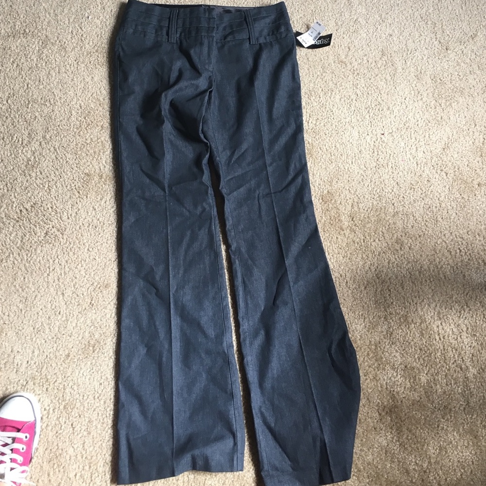 Blue slack pants