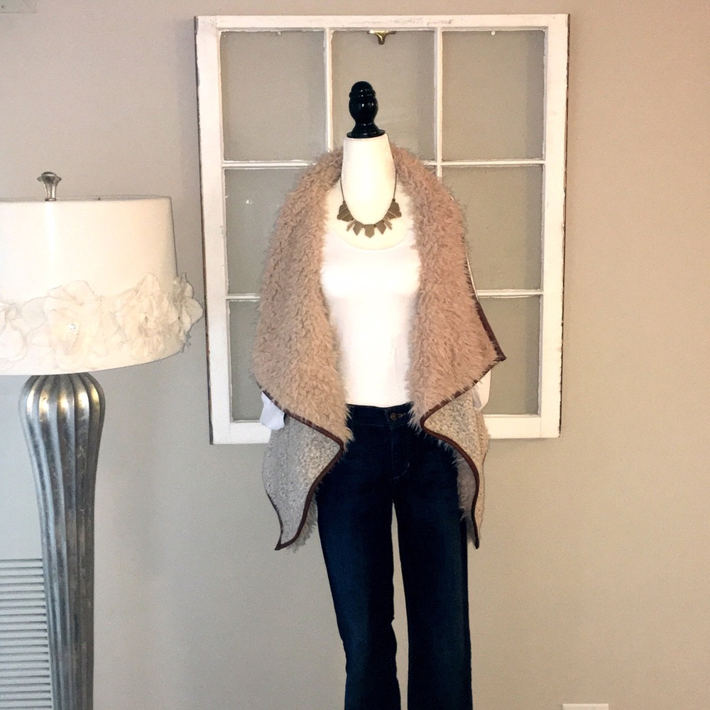 Shearling Faux Fur Vest
