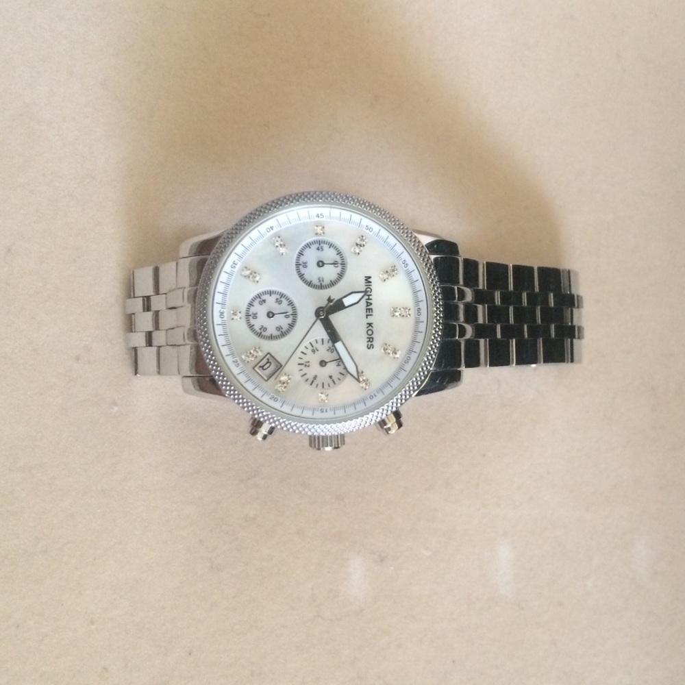 Michael Kors stainless steel watch
