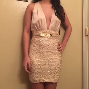 Bebe Sequin Dress
