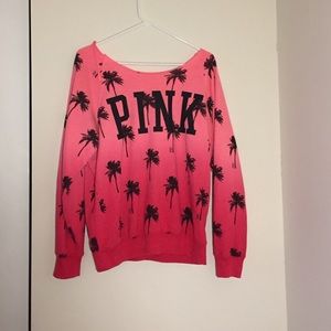 PINK light weight sweatshirt