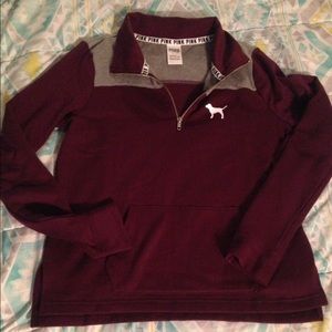 PINK quarter zip jacket