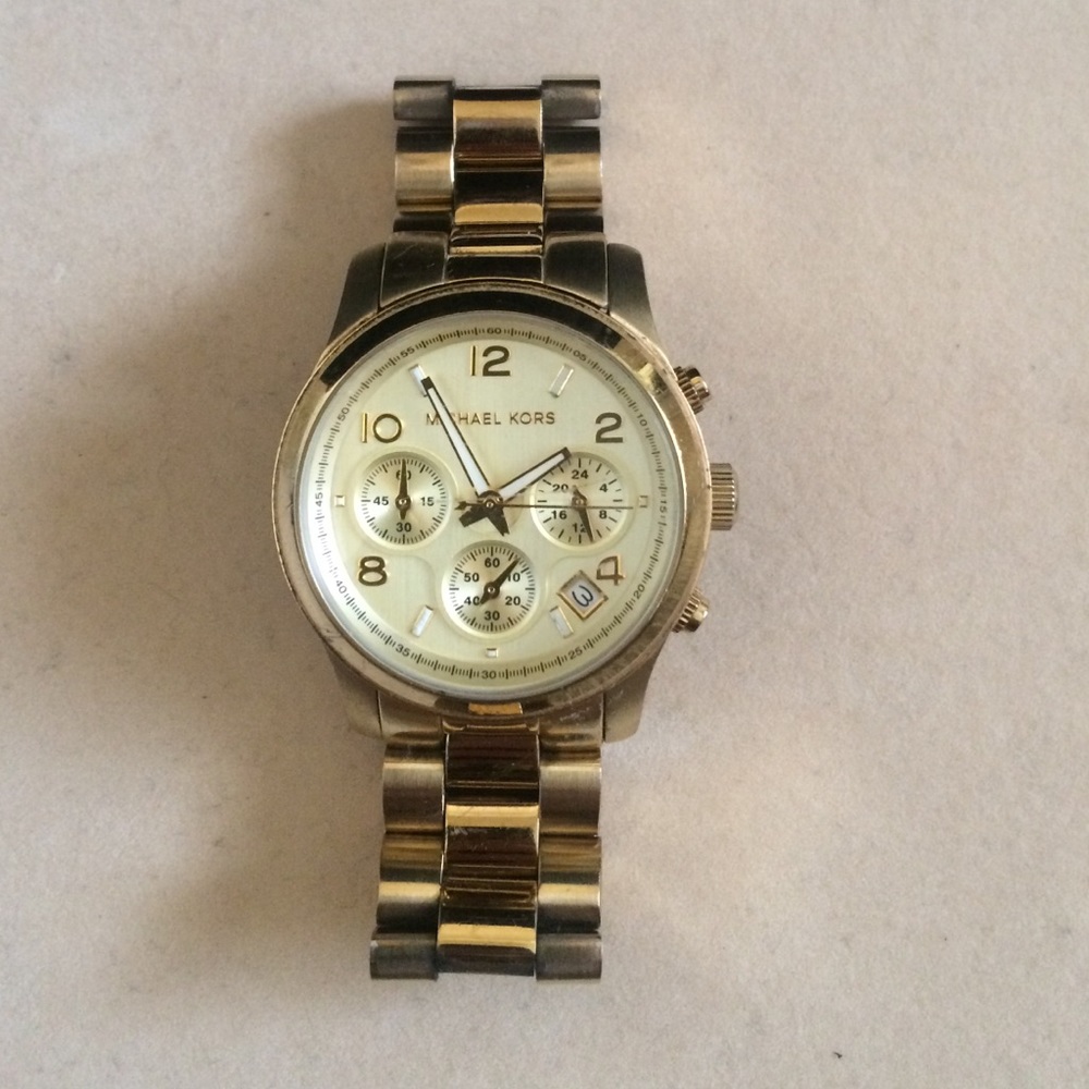 Michael Kors gold watch