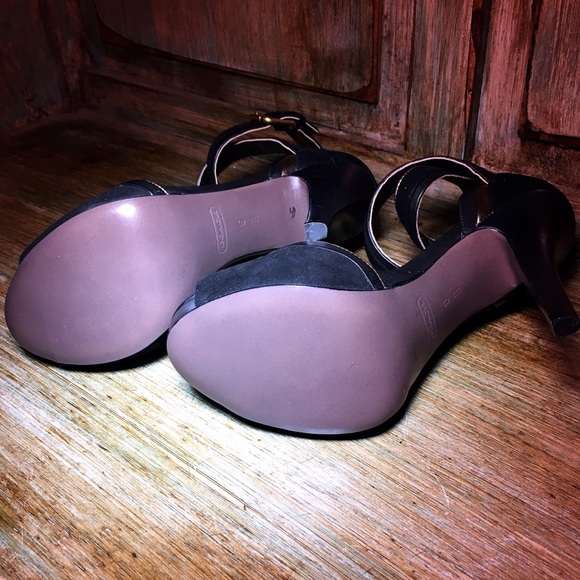 NWOB COACH Andrea Open-Toe Heel - Size 6 - Picture 4 of 7