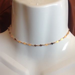 Choker Necklace Gold