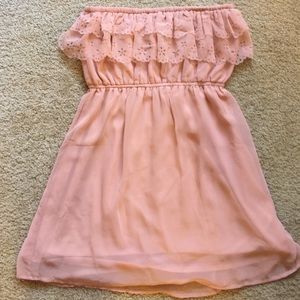 Babydoll Pink Size M Strapless Top