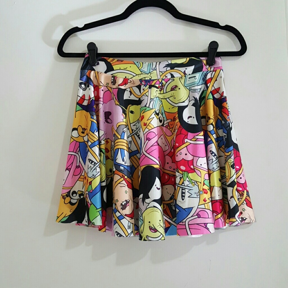 Adventure Time geeky nerdy character skirt