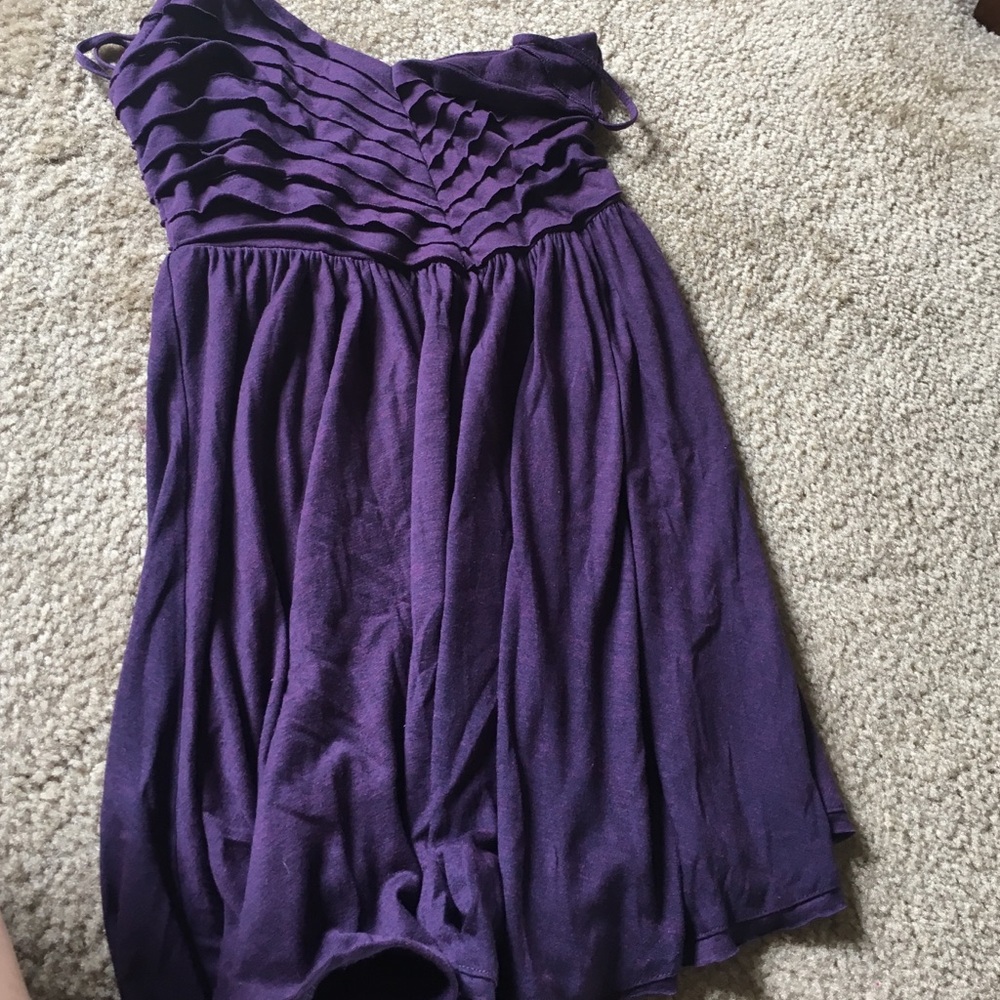 Purple dress