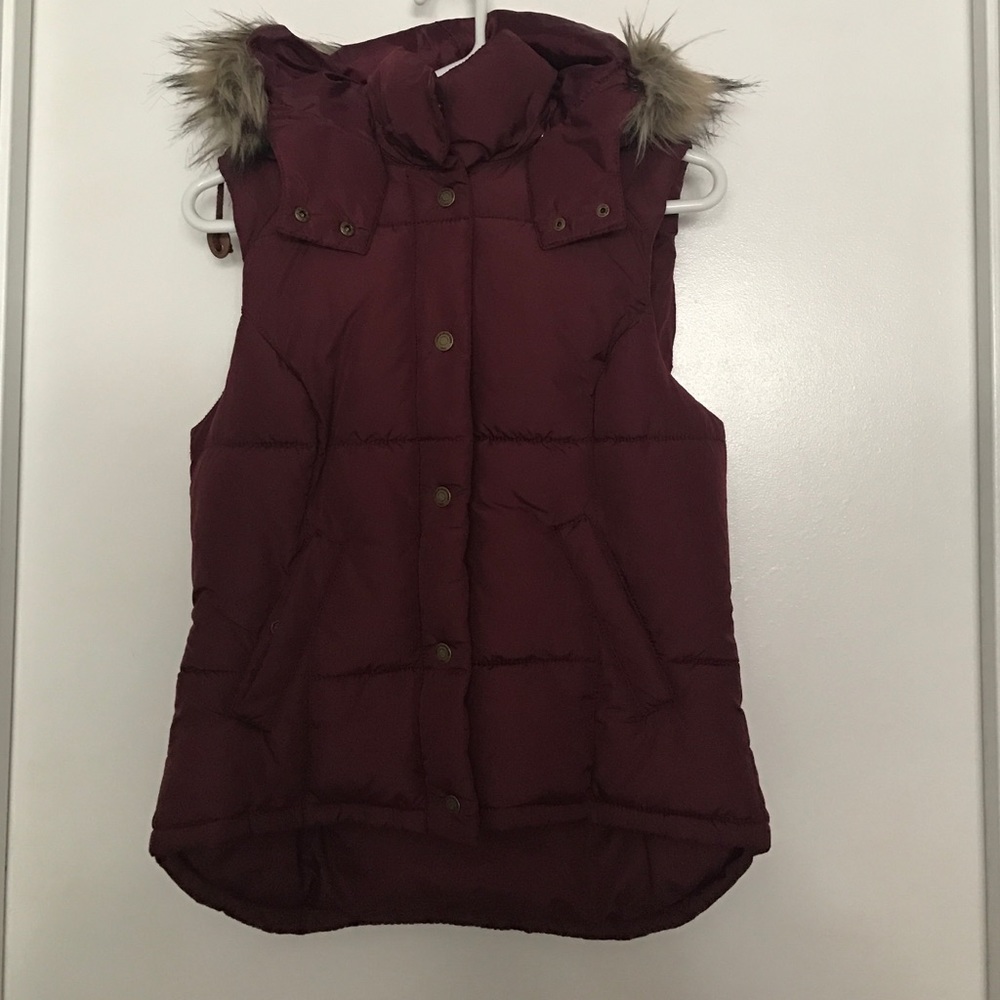 H&M puffer fur jacket