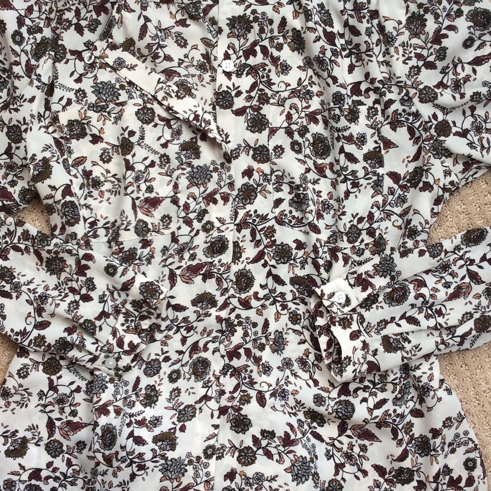 Loft Floral Blouse - Picture 4 of 4