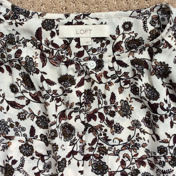 Loft Floral Blouse - Picture 2 of 4