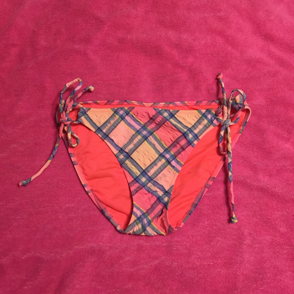 Victoria's Secret plaid bikini bottom Small