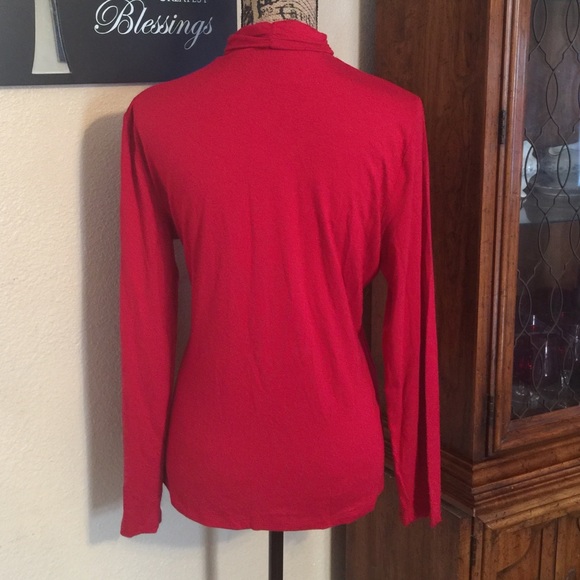 Turtle neck long sleeve shirt - Picture 3 of 3