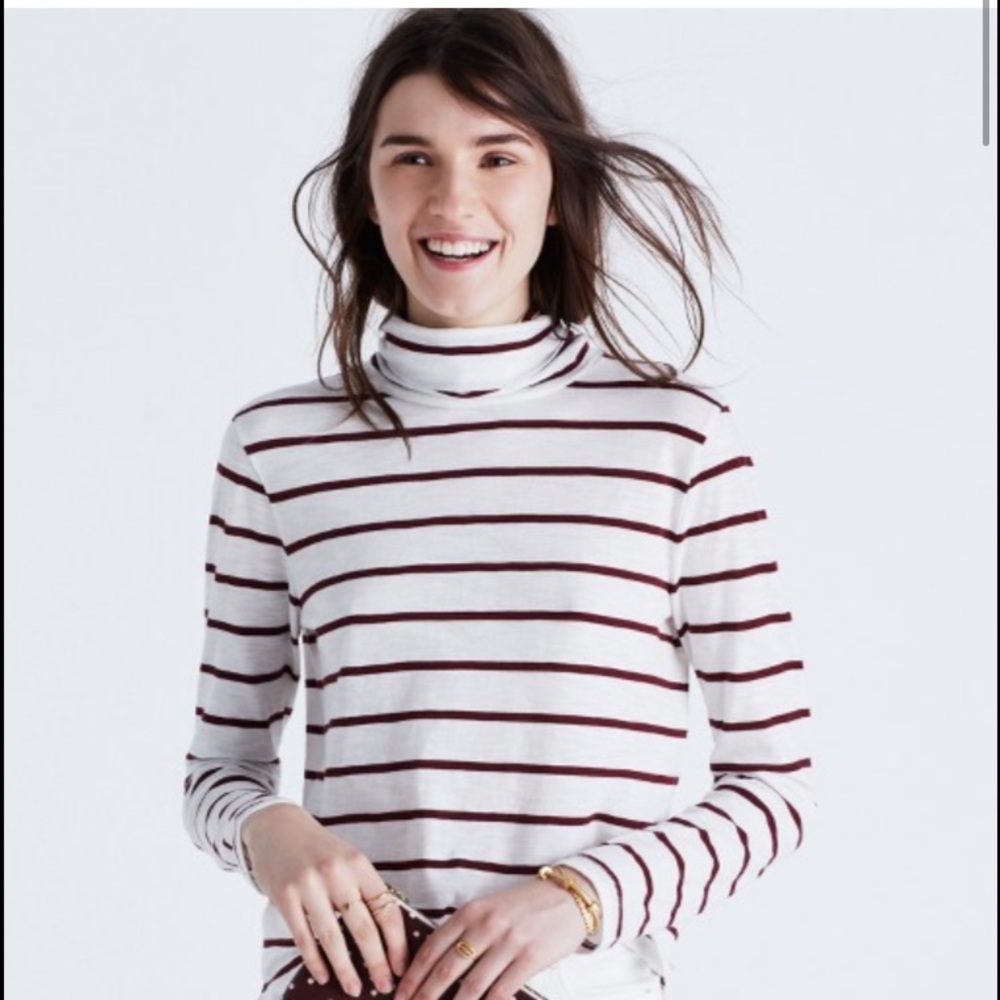 Madewell Whisper Cotton Turtleneck