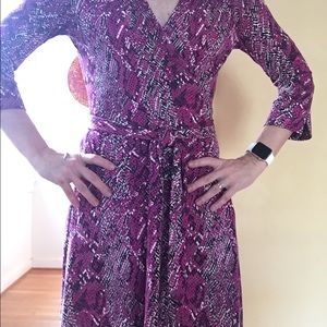 Classic Diane von  Furstenberg wrap dress
