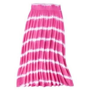 Girls tie dye maxi skirt