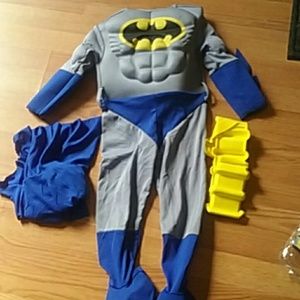 Boys Batman Costume Size 2-4