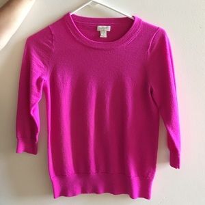 J. Crew crew neck wool sweater