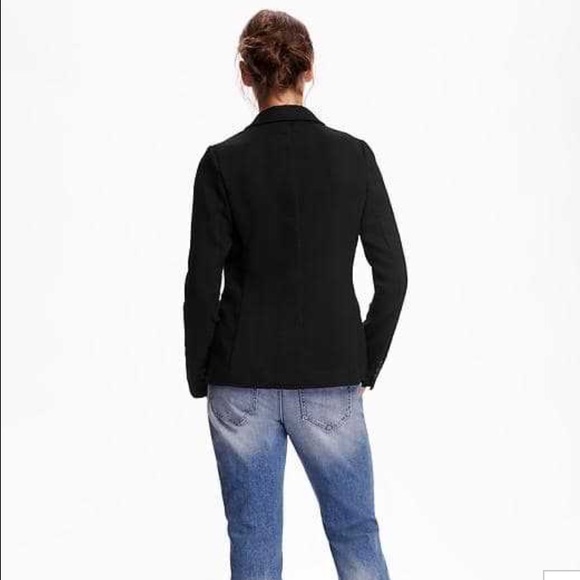 Textured black blazer - Picture 2 of 3