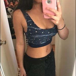 SOLD Urban Outfitters Crop Top w/Back Detailing