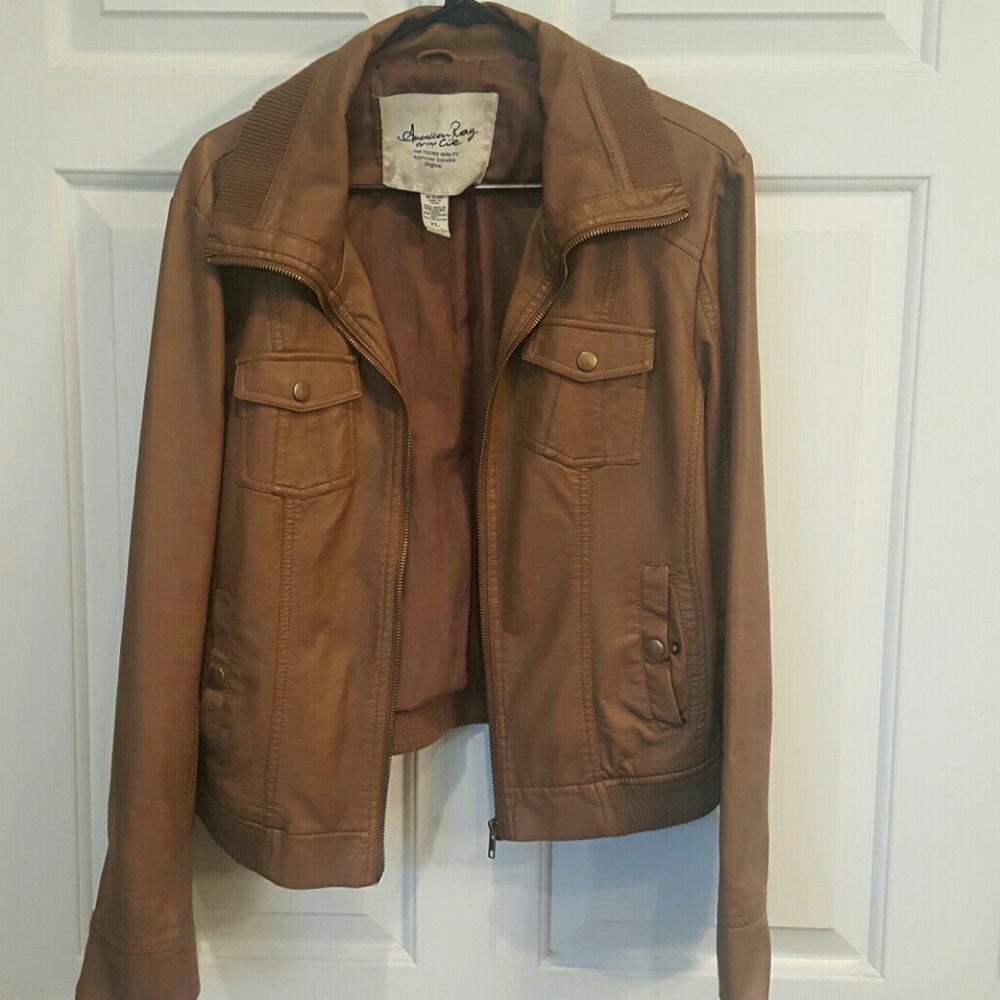 Leather jacket