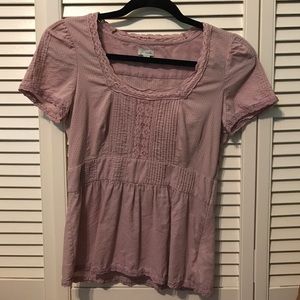Lavender blouse