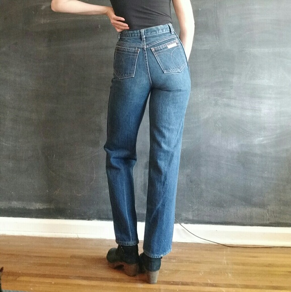 *sold* Vintage highwaist Calvin Klein jeans - Picture 6 of 7