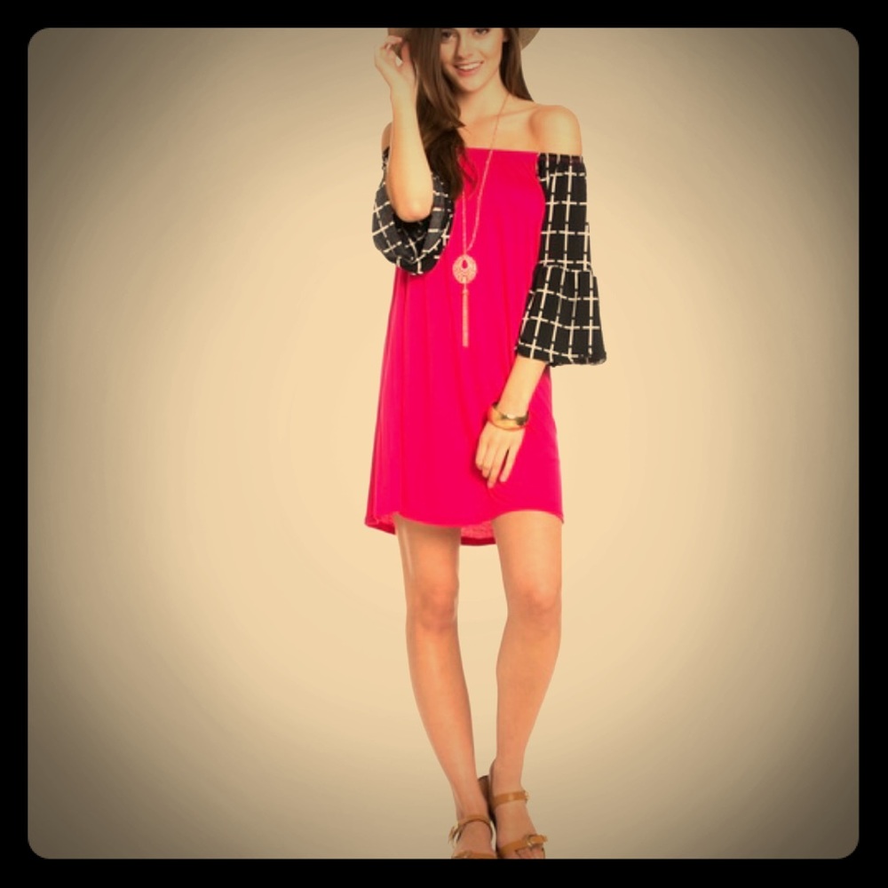 π Host Pick π Off the Shoulder Dress - Picture 2 of 4