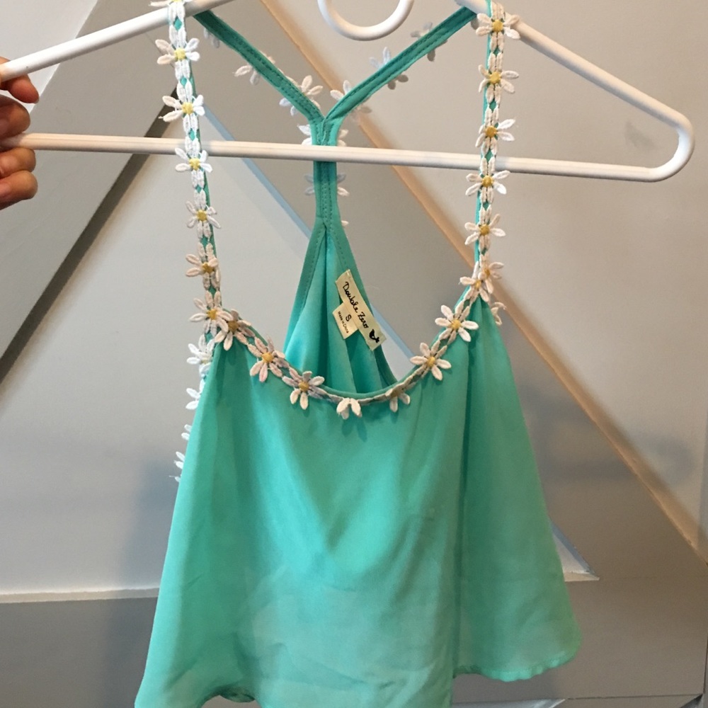 Double Zero Crop Top