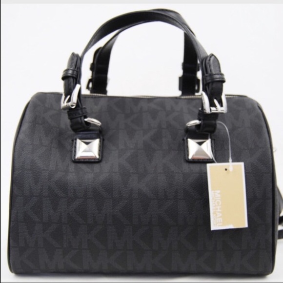 🖤 Michael Kors Black Grayson Medium Handbag 🖤 - Picture 2 of 2